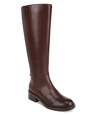 Sam Edelman Drina Leather Knee High Boot In Spiced Pecan