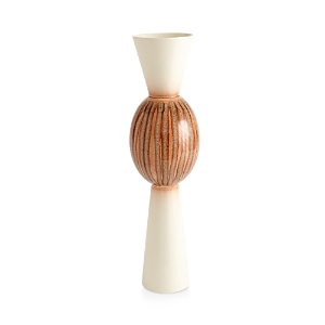Global Views Upper Orb Sunset Stripes Vase