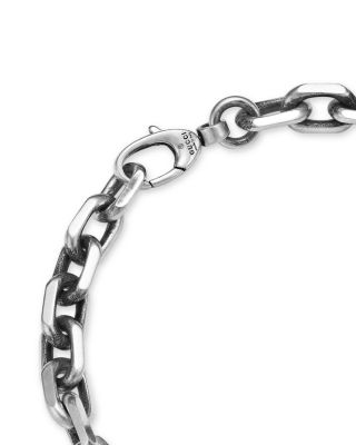 Sterling Silver Interlocking Chain Bracelet