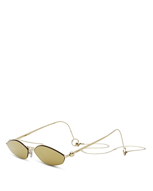Fendi Baguette Cat Eye Sunglasses, 57mm