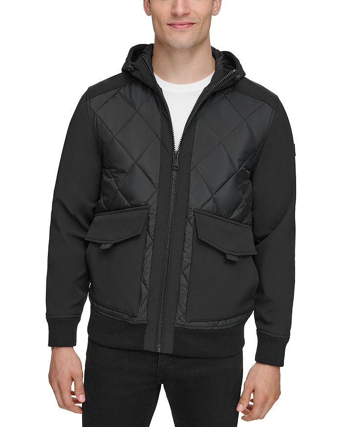 Kenneth cole online hooded jacket