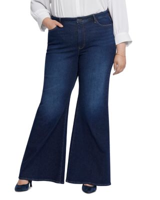 Nydj Mia High Rise Flare Palazzo Jeans In Northbridge
