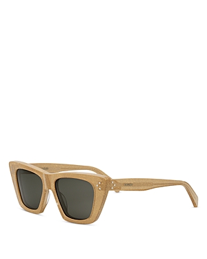 Celine Bold 3 Dots Geometric Sunglasses, 51mm