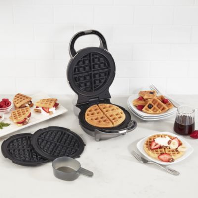 WAF-RP10 2-in-1 Waffle Maker with Removable Plates