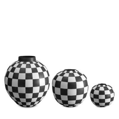 Damier Large Porcelain Vase