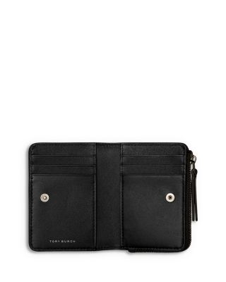 ☆☆Tory Burch☆☆ Kira Chevron Bifold 153121 001 Half Walle Tory Burch Bi-Fold Chevron Kira Wallet In Black 153121-001