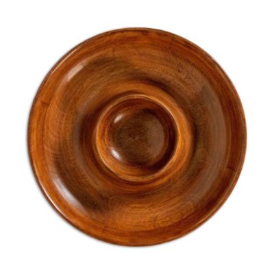 Juliska - Bilbao Wood Chip & Dip Bowl