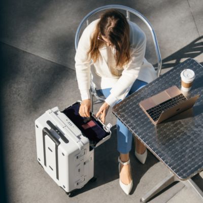 Wheeled Carry On Suitcase, Gym Bag and Packing Cubes