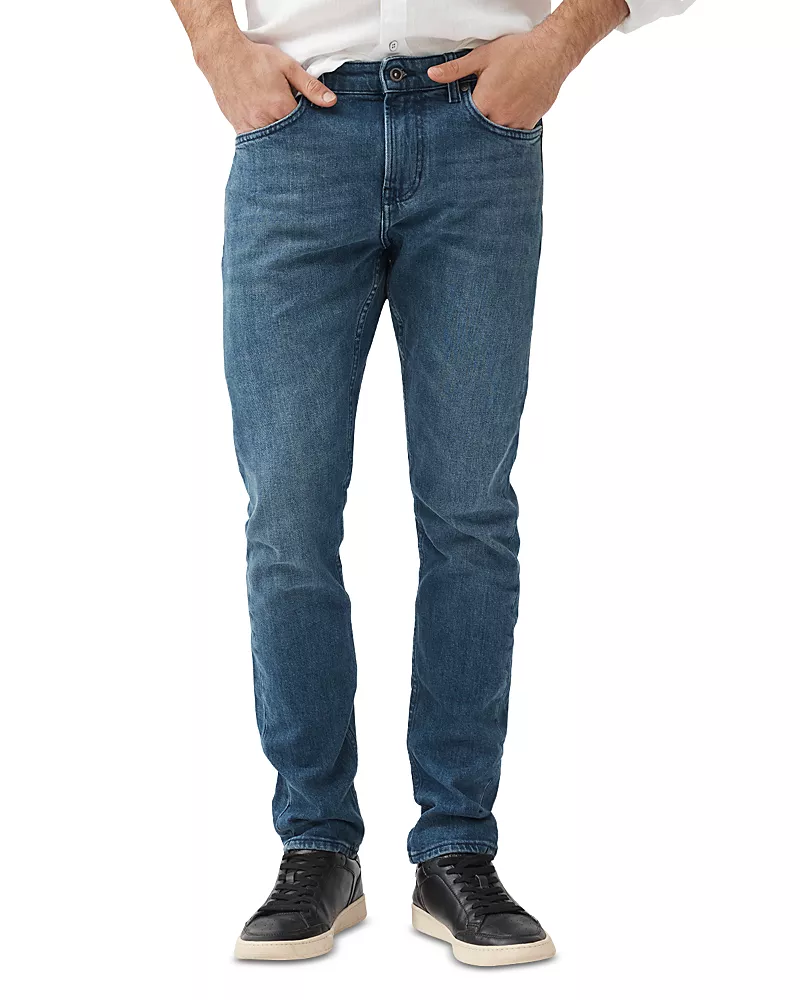 Rodd & Gunn Oaro Slim Fit Italian Denim Jeans in Bright Blue