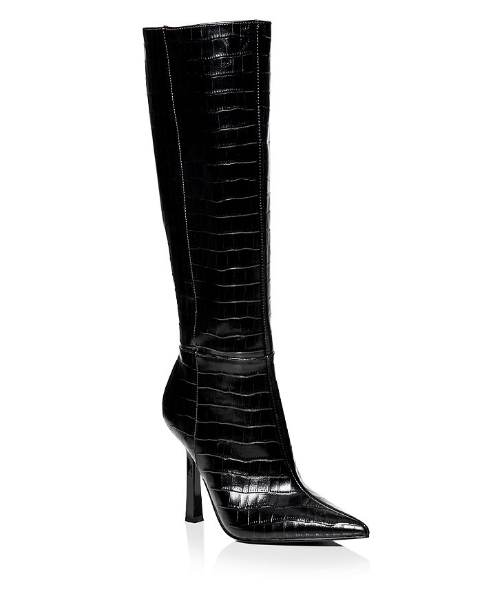 Bloomingdales aqua boots top
