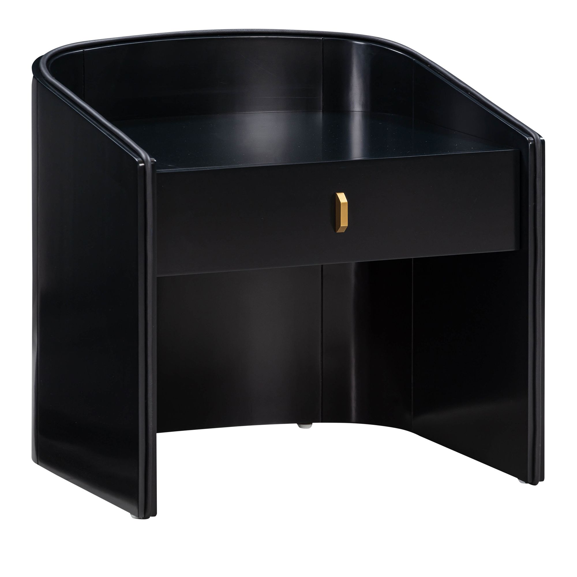 Collins Lacquer Nightstand - Image 1