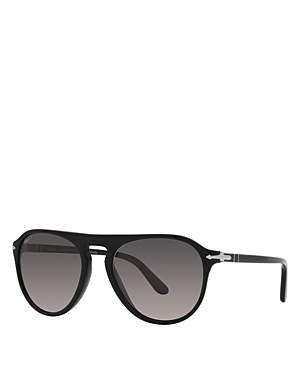 Persol Polarized Pilot Sunglasses, 55mm