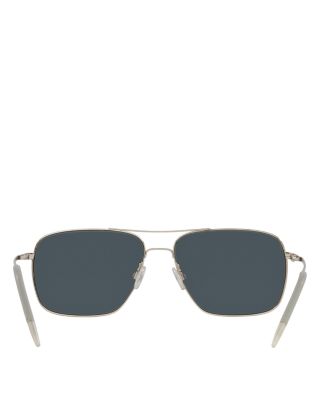 Clifton Rectangular Sunglasses, 58mm
