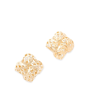 Bloomingdale's Filigree Knot Stud Earrings in 14K Yellow Gold