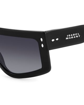 Isabel Marant Shield Festival Sunglasses  - Black / Grey - NWT Isabel Marant Sunglasses IM-0214-S 807/IR main image 3
