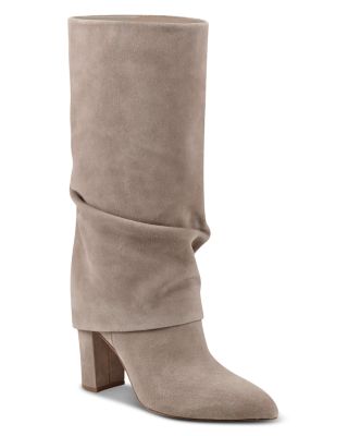 Marc fisher grey boots best sale