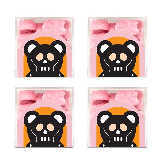 Sugarfina Raspberry Gummy Skulls, Set of 4 | Bloomingdale's