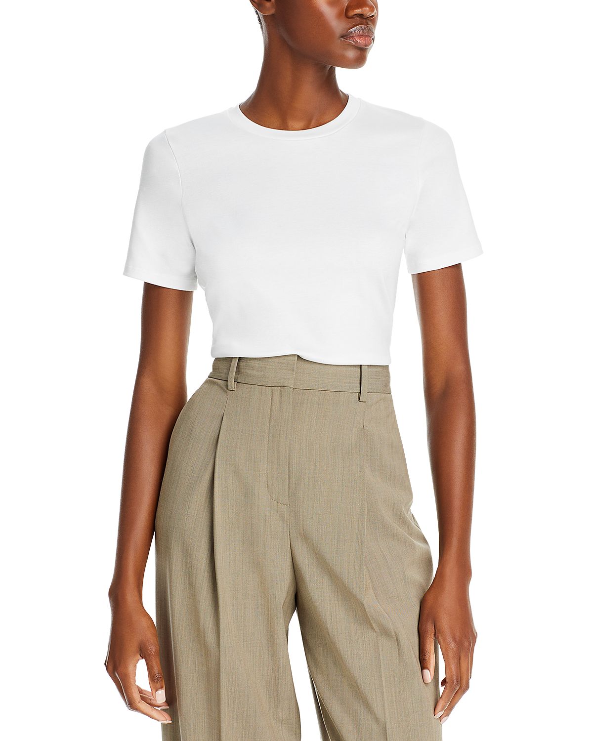 Theory Johnna Pima Cotton Tee
