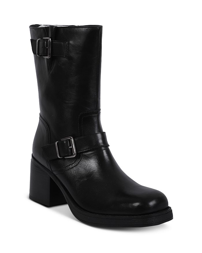 Cole Women's Janice Buckled High Heel Boots Bloomingdale's