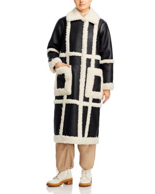 ★STAND STUDIO★ Patrice Coat Black Off White 61100901089100 STAND STUDIO Patrice Coat | Shopbop