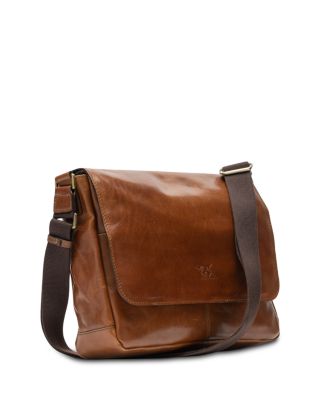 Cambridge Leather Messenger Satchel