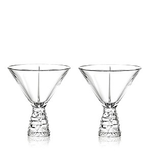 Shop Nachtmann Punk Cocktail Coupe Glasses, Set Of 2 In Clear