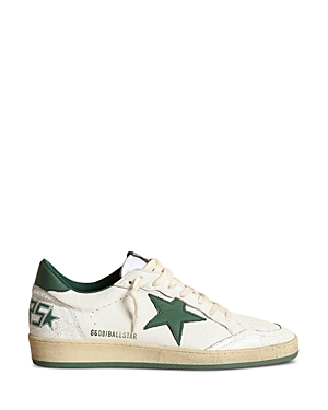 Golden Goose Women's Ball Star Distressed Lace Up Sneakers