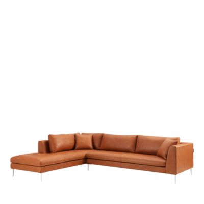 Martina 2-Piece Leather Sectional