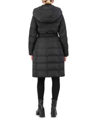 Belted Puffer Coat