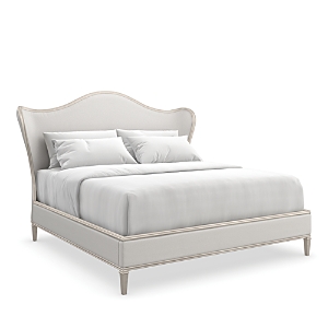 Caracole Bedtime Beauty Bed, King In Alabaster
