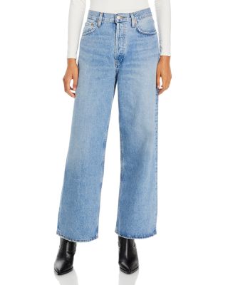 AGOLDE - Low Slung Baggy Jeans in Libertine