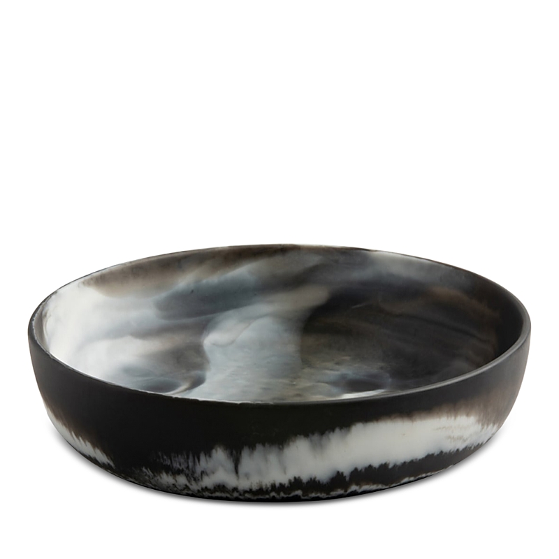 Blue Pheasant Hugo Resin Serving Bowl In Black