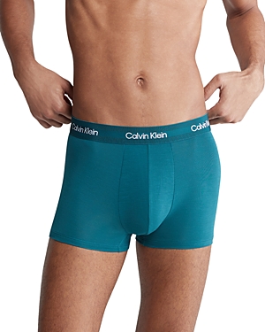 Calvin Klein ultra-soft modal shorts in green