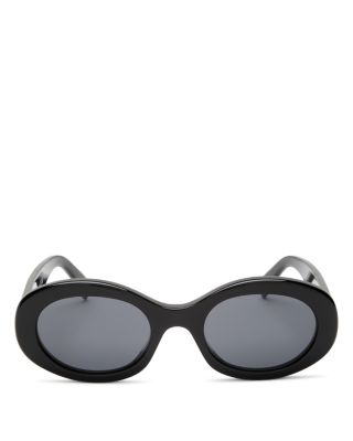 Triomphe Round Sunglasses, 52mm