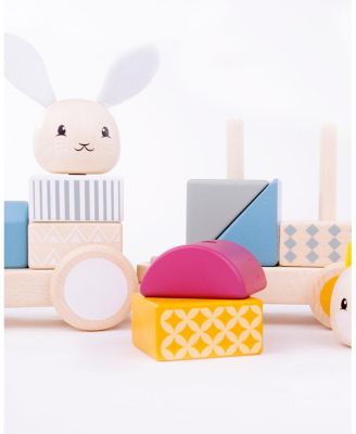 100% FSC Certified Activity Pull Along Train - Ages 12 Months+