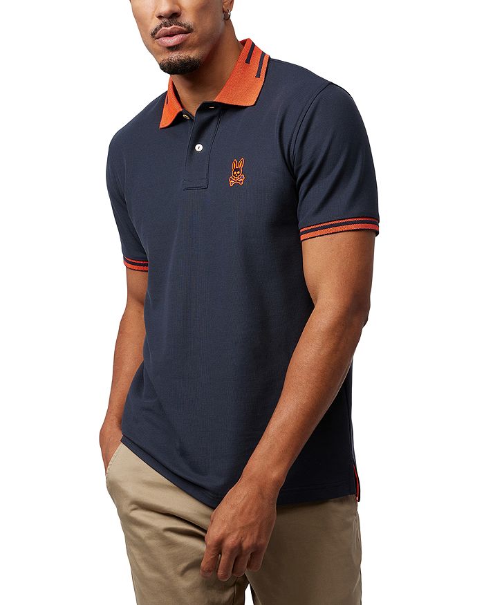 Psycho Bunny - Rex Performance Pique Polo- Serenity main image 1