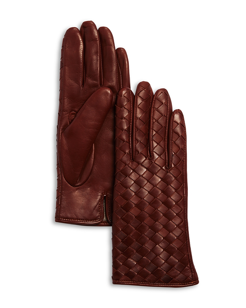 Bloomingdale's Fancy Nappa Leather Gloves - Exclusive