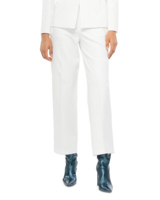 PINKO - Cropped Wide Leg Pants