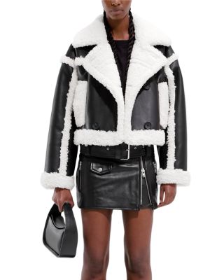 STAND STUDIO - Kristy Faux Shearling Jacket