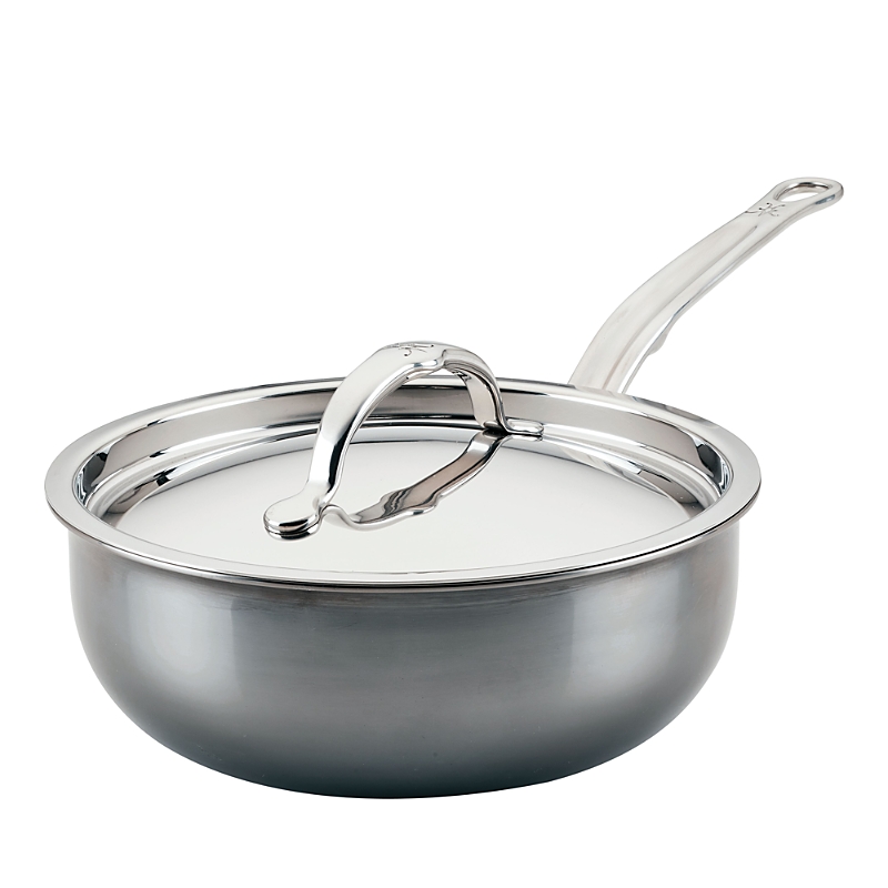 Hestan 2 Qt Stainless Steel Saucier In Stainless