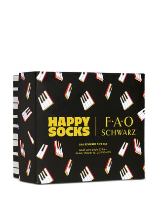 Piano Crew Socks Gift Set, Pack of 2