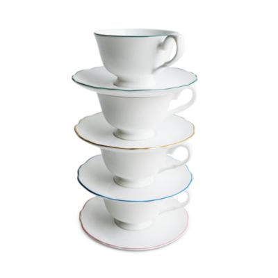 Amelie Espresso Cup & Saucer, Set of 2