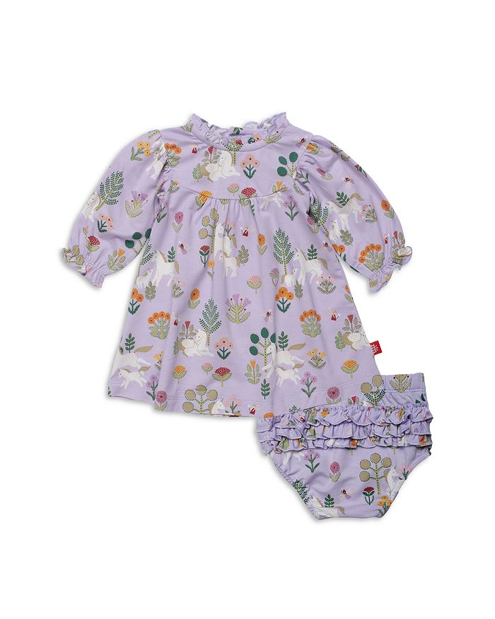 ME Girls' Folk Magic Ruffled Dress Set Baby Bloomingdale's