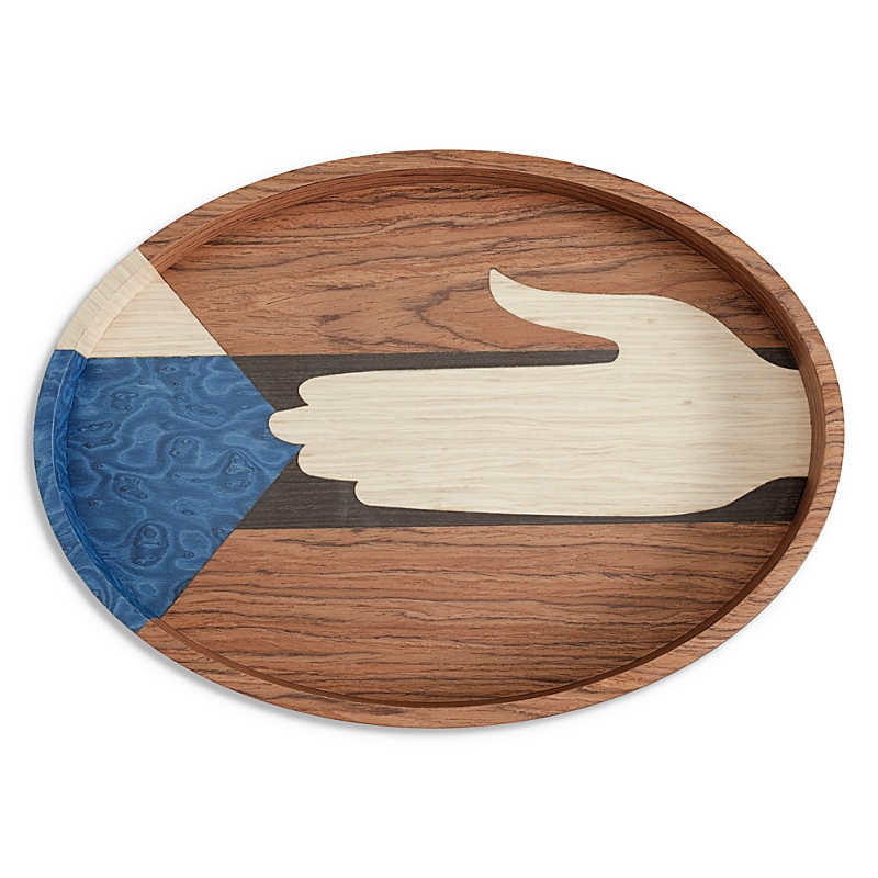 L'objet Edgar Oval Tray In Multi