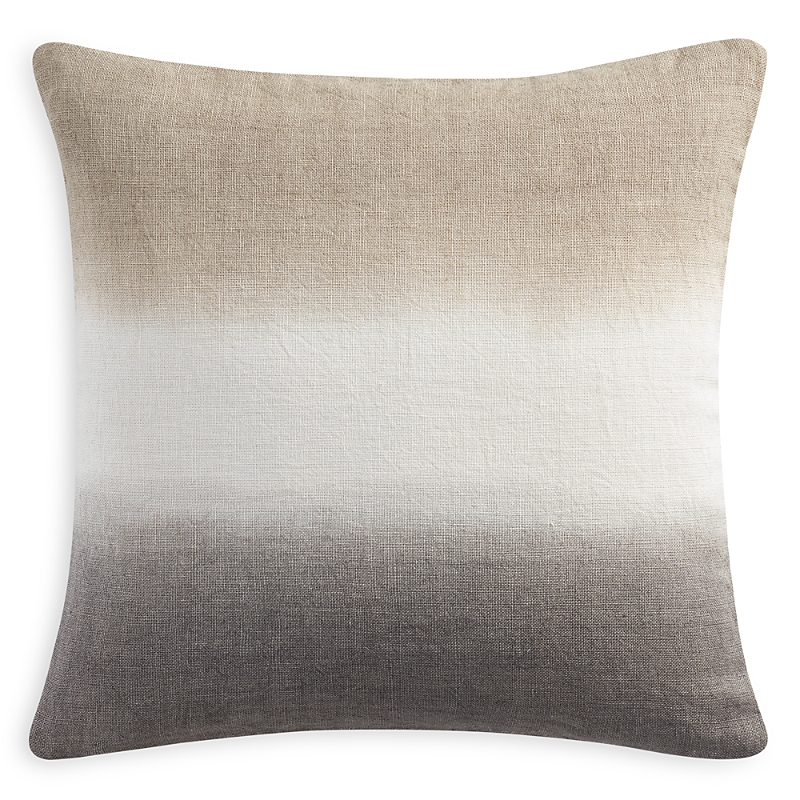 Dkny Pure Dip Dye Decorative Pillow, 20 X 20 In Linen