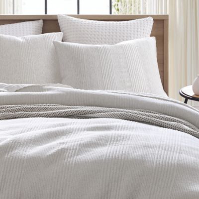 Ribbed Jersey Duvet Set, King