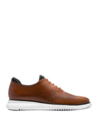 Men's 2.ZERØGRAND Laser Wingtip Oxford Shoes