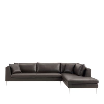 Martina 2-Piece Leather Sectional