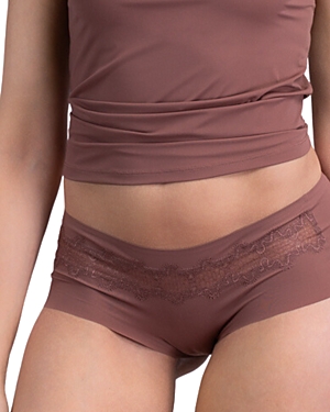Shop Uwila Warrior Happy Seams Briefs In Toffee