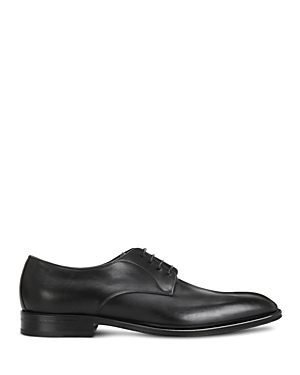 Shop Hugo Boss Men's Derrek Plain Toe Oxfords In Black